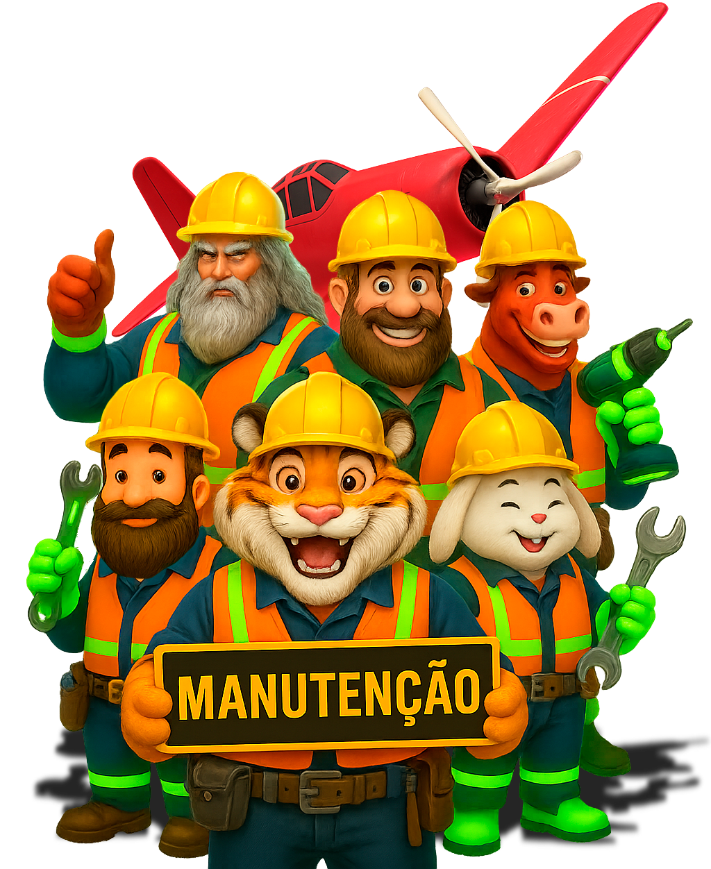 Equipe em Manutenção